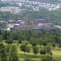 Aerial View of the Grenfell Campus