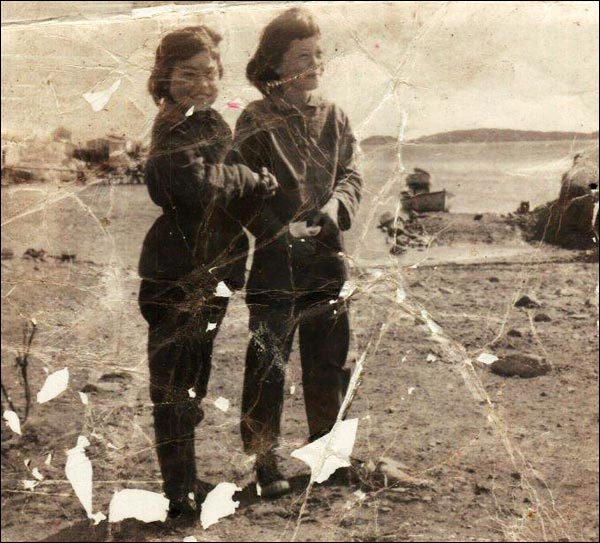 Mary and Eva Elson of Spotted Islands, Labrador