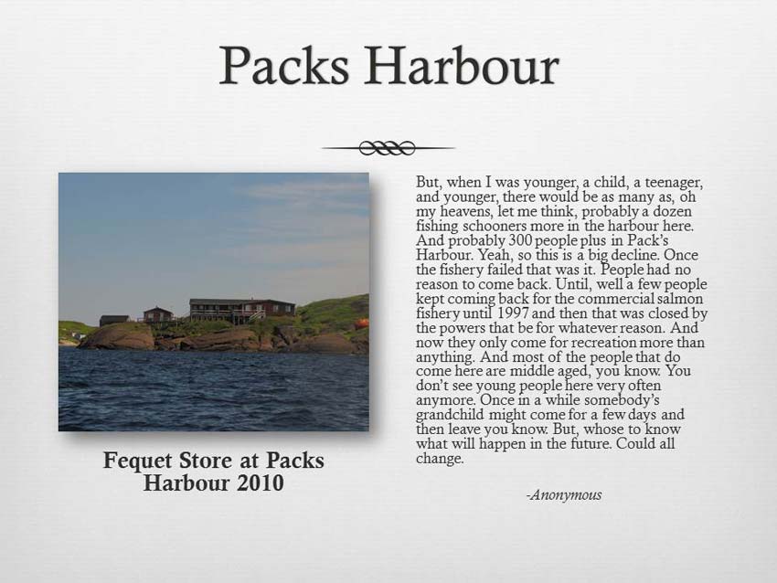 Packs Harbour