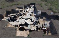 A 17th century Inuit house structure 