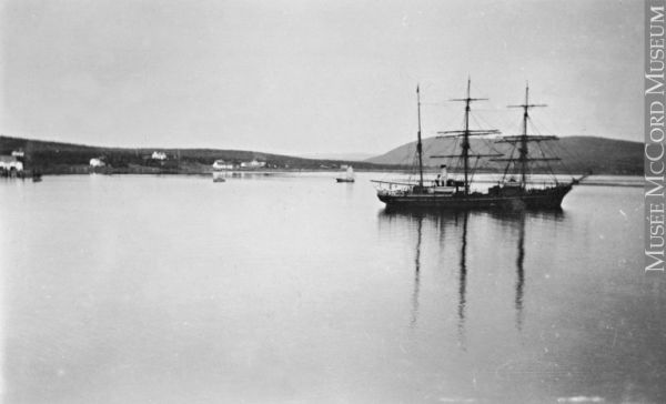 Moravian Mission supply ship S. S. Harmony, Cartwright, Labrador, NL, 1926