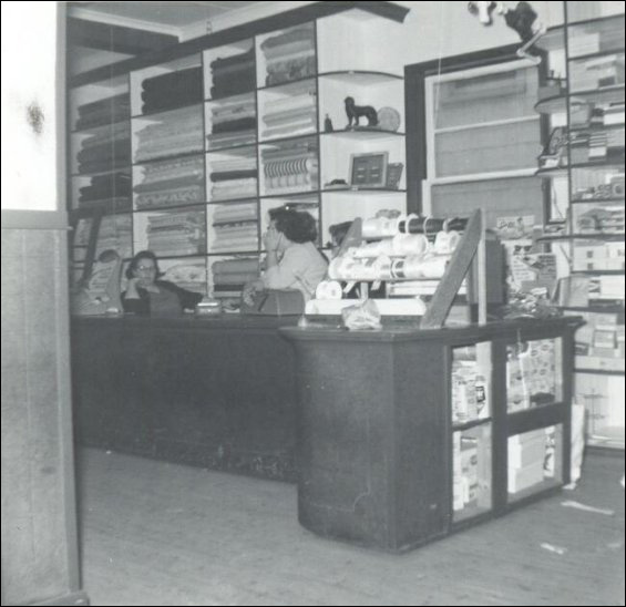Inside a department at the Fishermen's Union Trading Company store.