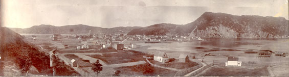 Panorama of Placentia taken from the south east