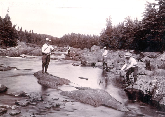 Fishing at South East River, Placentia