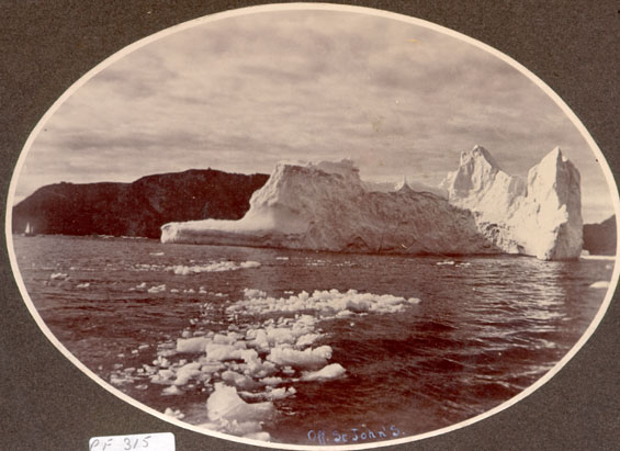 An iceberg outside the narrows