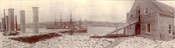 Panoramic view of St. John's harbour taken from Job Brothers & Co. south side premises, looking south