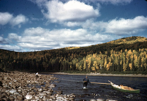 Area of the Grand River in Labrador called Devil's Hole