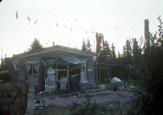 Elsie and Eldred Michelin's house, North West River, Labrador