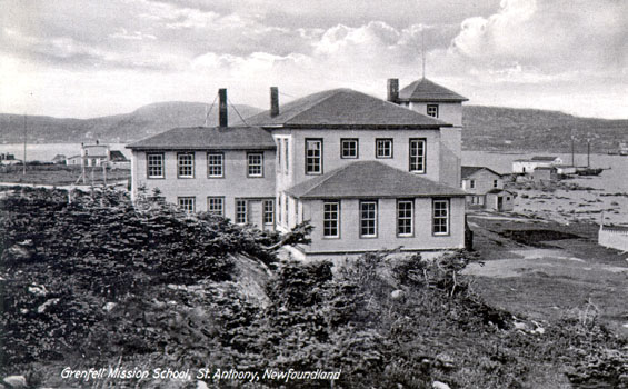 Grenfell Mission School at St. Anthony, Newfoundland