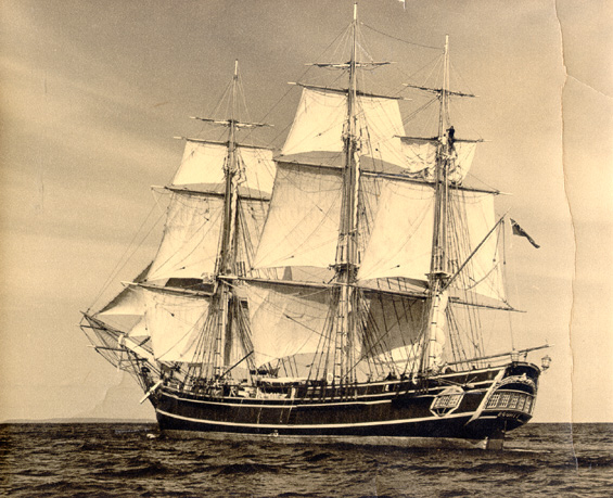 The replica ship 