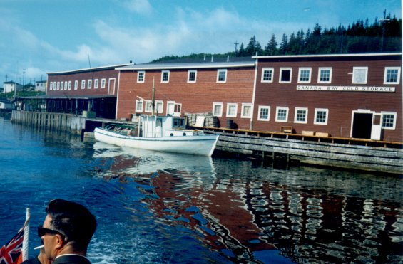 Canada Bay Cold Storage Company Ltd. facilities at Englee, Great Northern Peninsula, Newfoundland