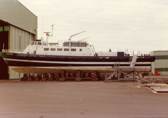 The passenger vessel 