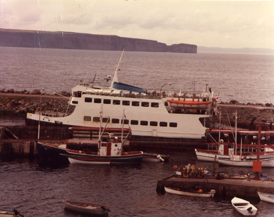 The Bell Island ferry 