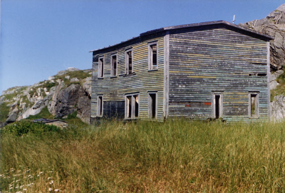 Pass Island, Fortune Bay, Newfoundland, house of Charles and Susan Piercey