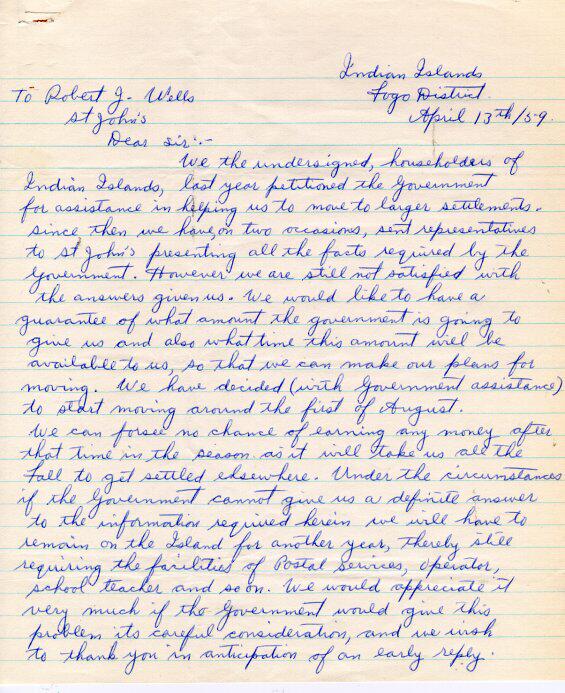 Harvey Downer Letter to Robert Wells, 1959 Page 1