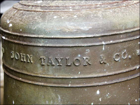 Silver Fox Island, Inscription on bell from St. Andrews Church