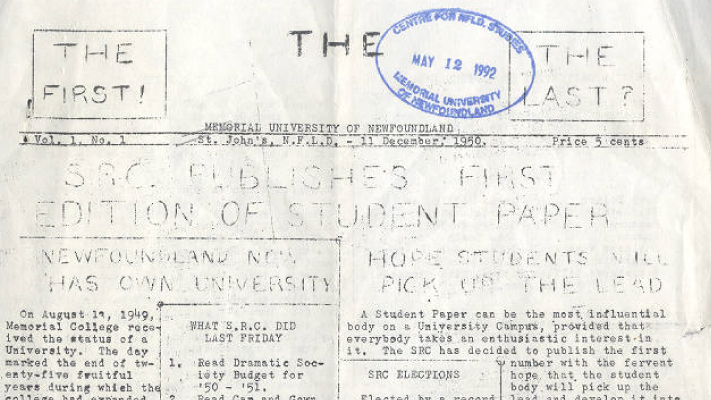 A photo of the first cover of the MUSE