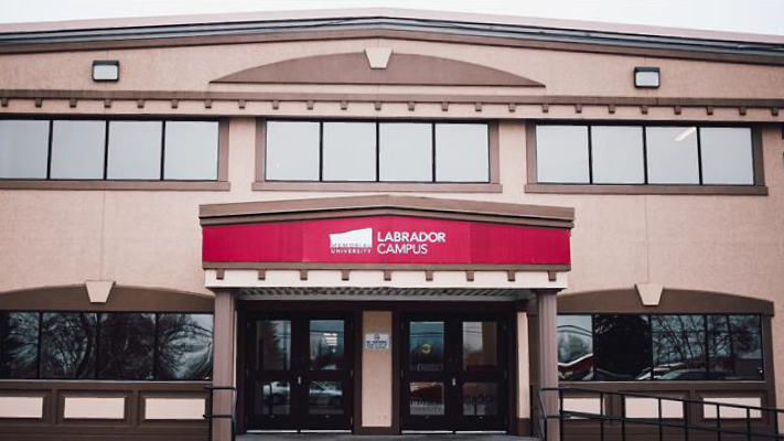 A photo of the Labrador Campus of Memorial University in Happy Valley-Goose Bay