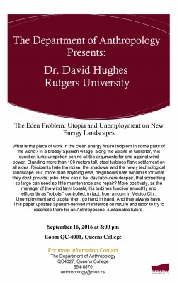 Guest Speaker Dr. David Hughes
