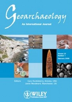 Cover of Geoarchaeology: An International Journal
