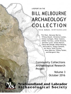 Poster for the NLAS' Report on the Bill Melbourne Archaeology Collection