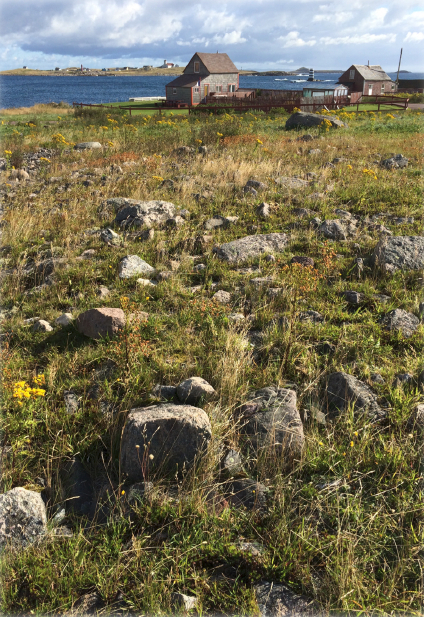 Field school site in Anse à Bertrand, St. Pierre et Miquelon