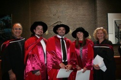 PhD graduation celebration