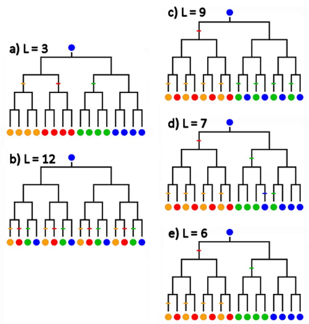 Divergence in structured vs unstructured populations