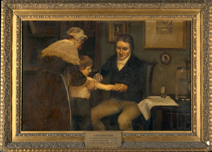 Jenner
vaccinates Phipps