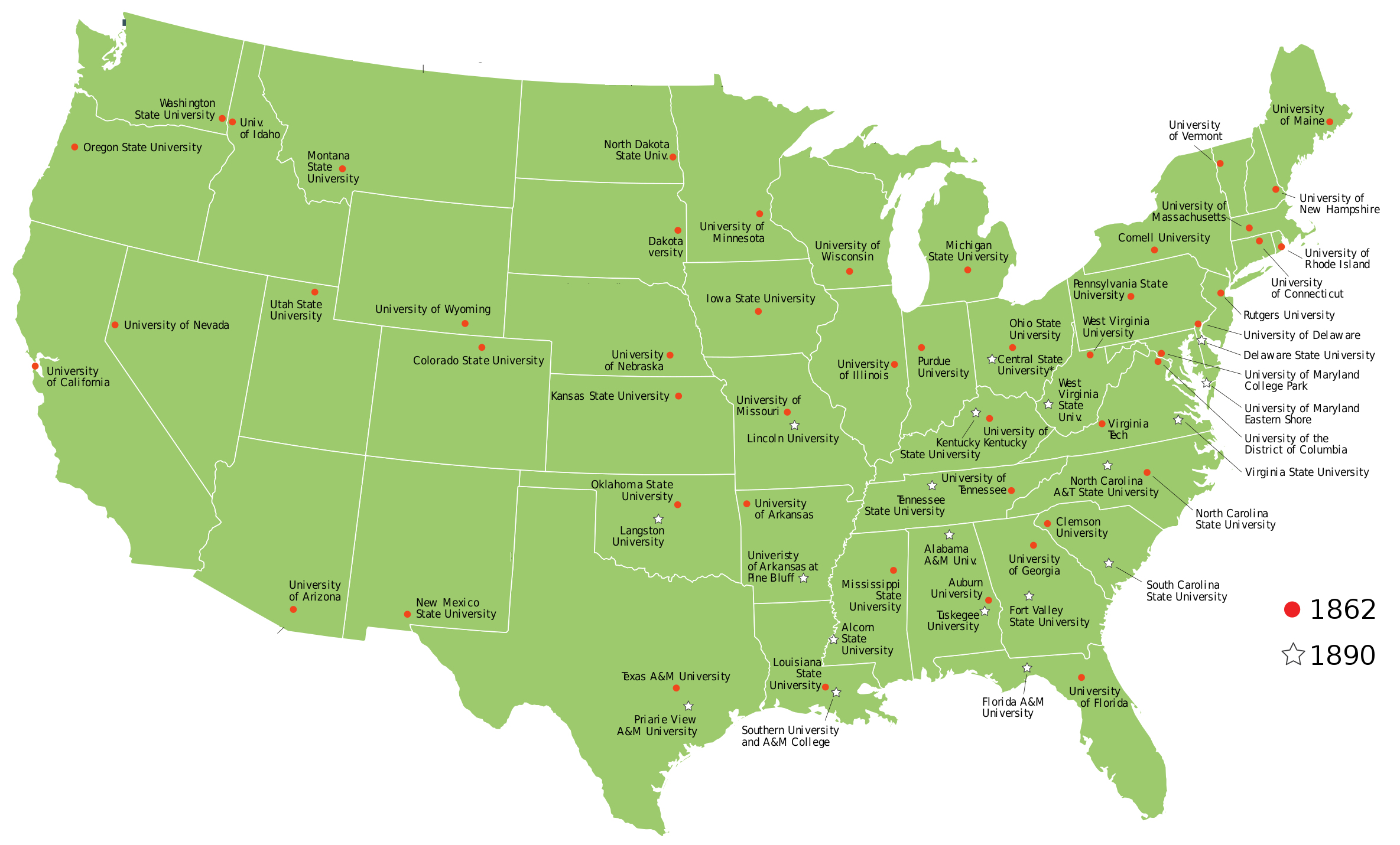 Land Grant colleges