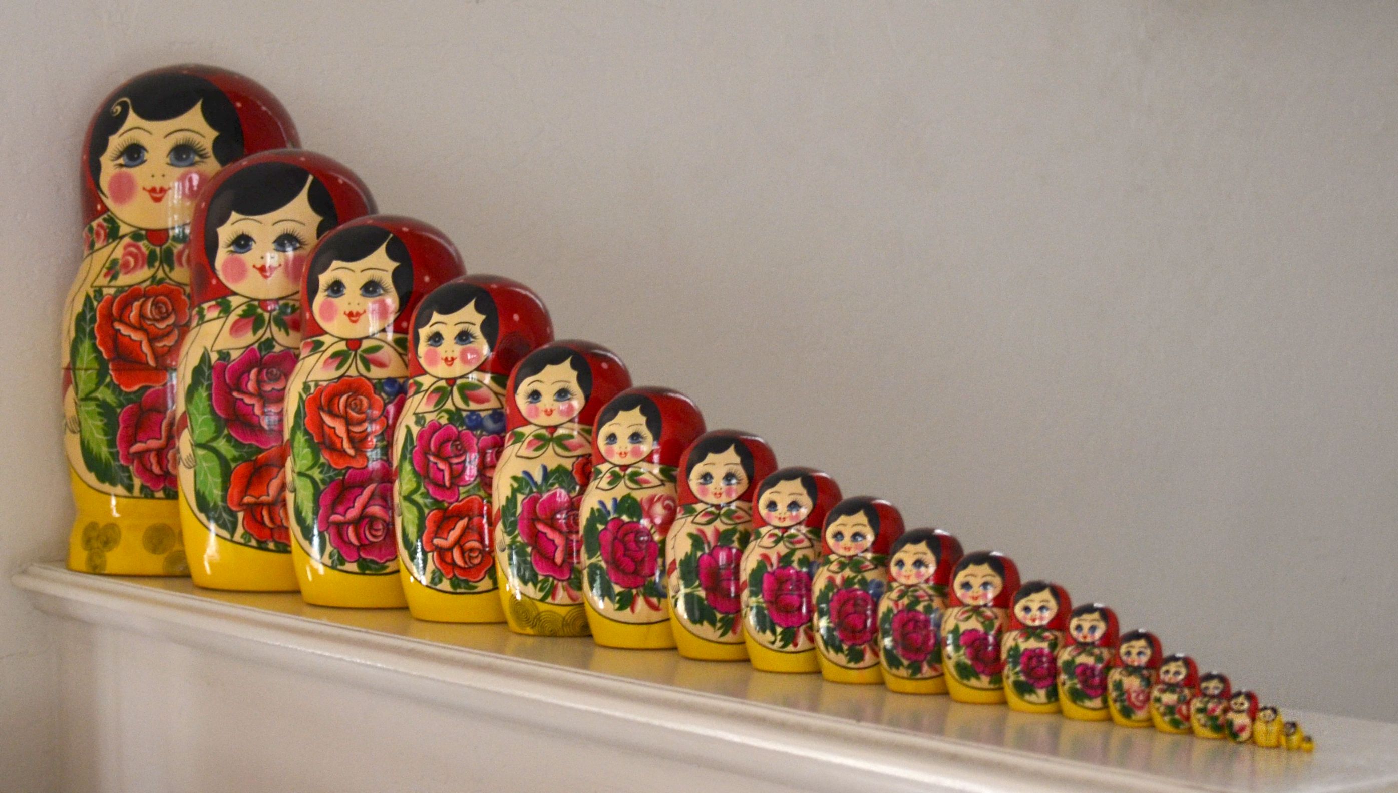 Matryoshka nesting dolls
