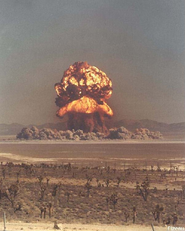 Fizeau Test, Nevada Test Site, July 1957