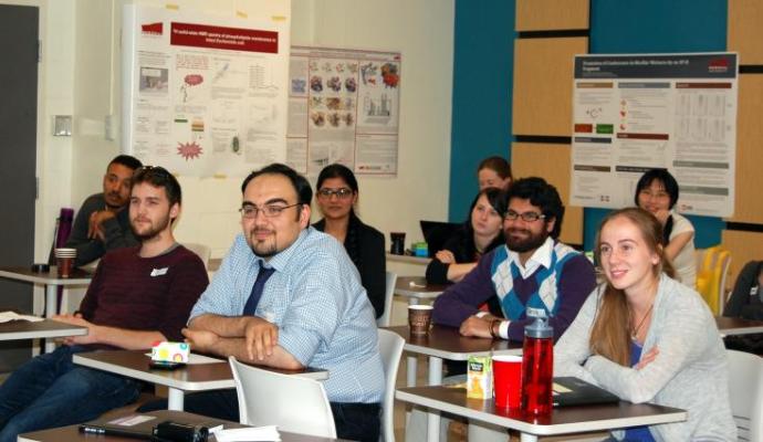 2014 Memorial University Biophysics Symposium audience