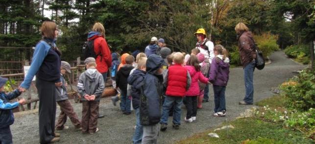 kids on a field trip