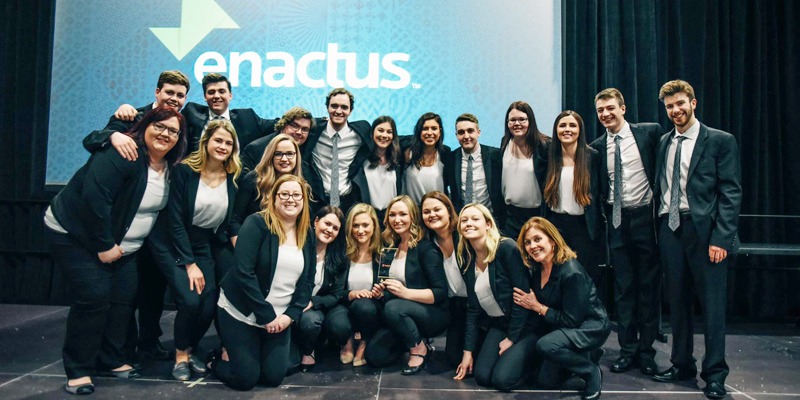 Enactus Memorial at the regional championships in Halifax. Submitted Photo