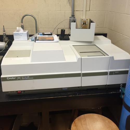 Cary 5E NIR spectrophotometer