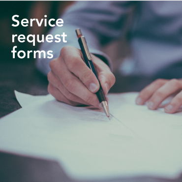 Service request forms