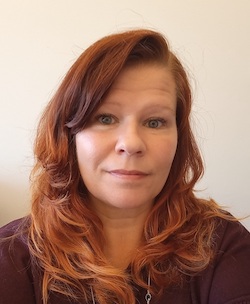 Portrait of Jessica Liivlaid, educational developer with MidSweden University.