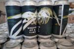 Cans of whale of a time beer