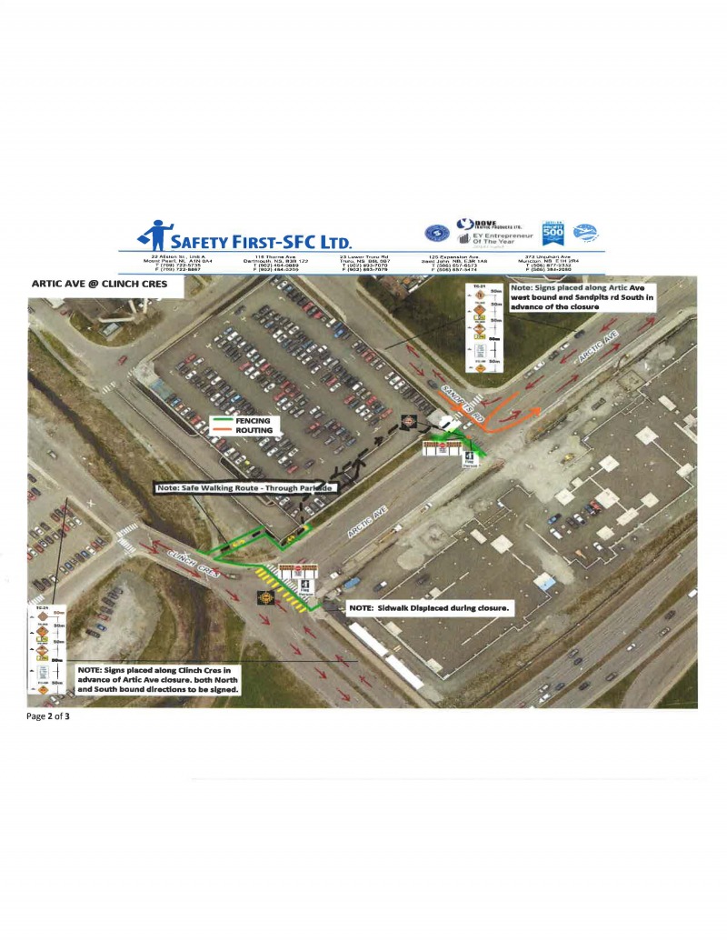 Arctic Avenue Road Closure