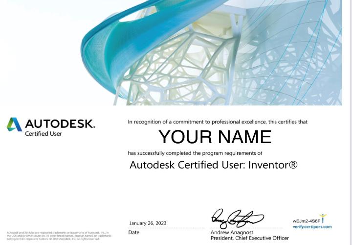 Autodesk Certification