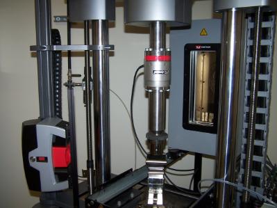 Video Extensometer, full-field strain measurements and Environmental chamber 