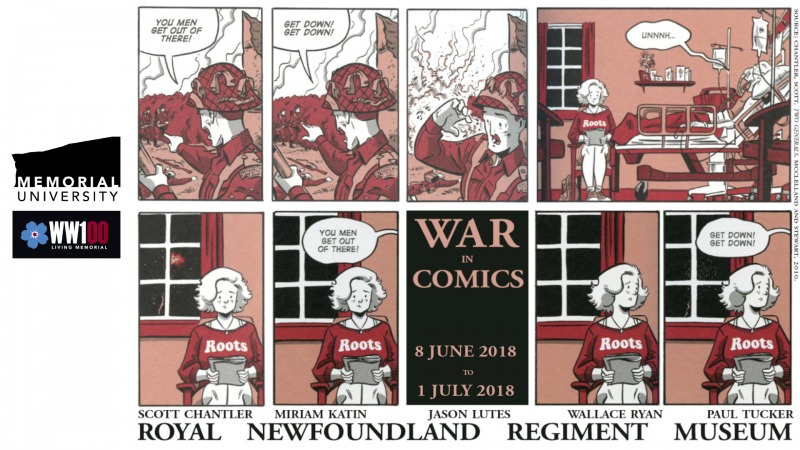War in Comics advertisement