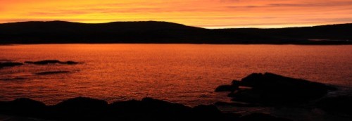 Sunset over Keels, NL