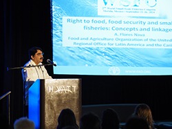 Alejandro Flores, plenary speaker at 2WSFC.