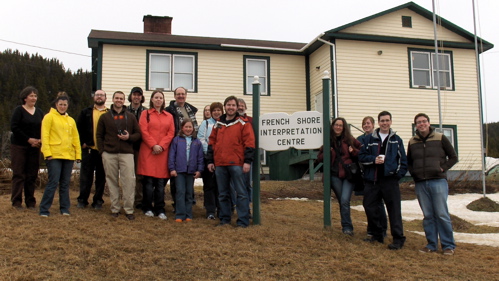 Group Photo of Regional Workshop Participants visiting Conche, Newfoundland