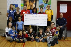 RBC presents the PLAY Project with $23,200 to revise the Physical Literacy Experience program
