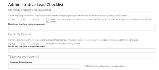 AdministrativeChecklist