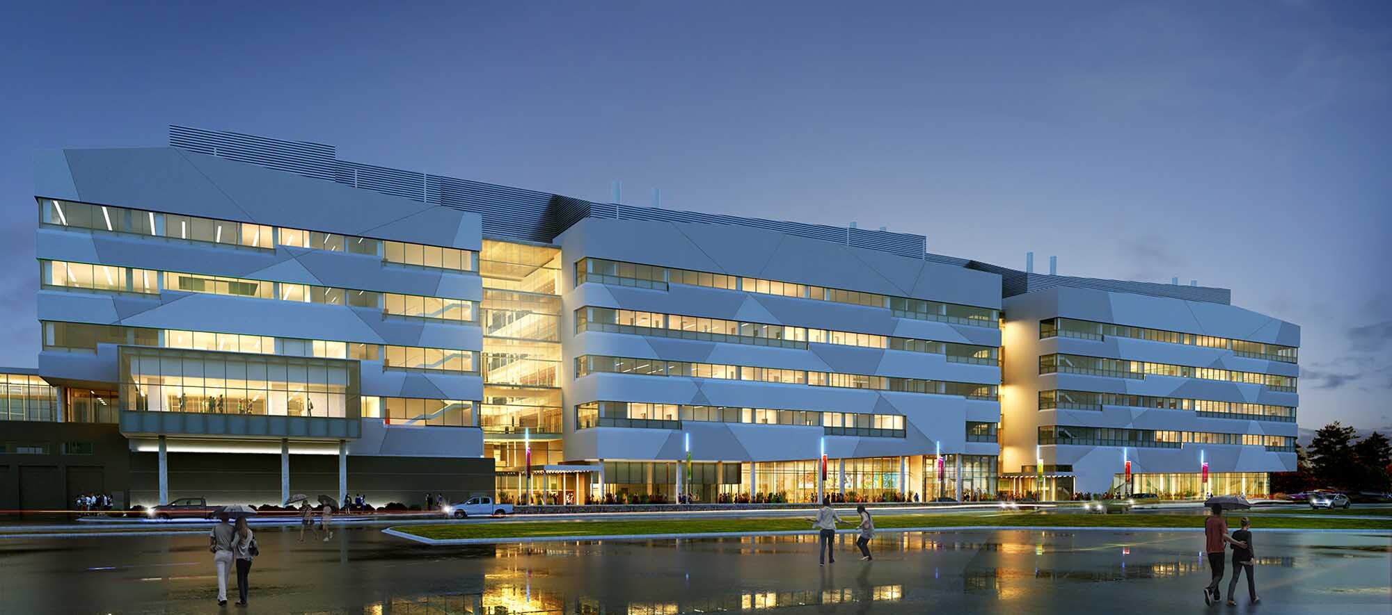 A picture of the new Core Science Facility