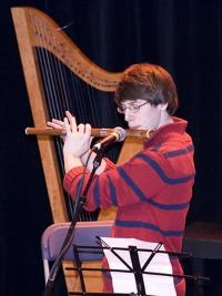 Youth performer at the Young Folk at the Hall Concert, 2008. Credit: Renee Parsons